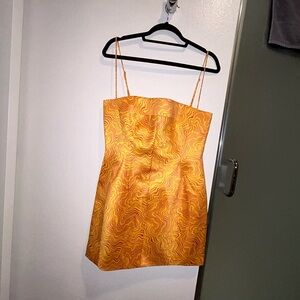 Thin strap mini dress